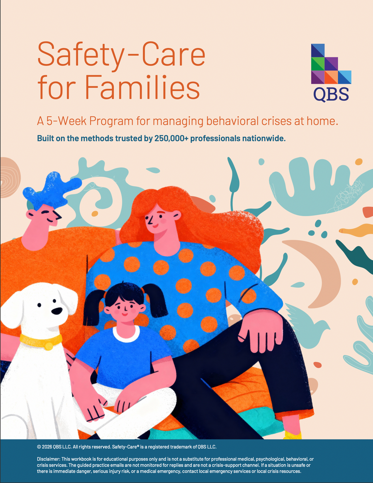 Safety-Care for Families 5-Week Program workbook cover