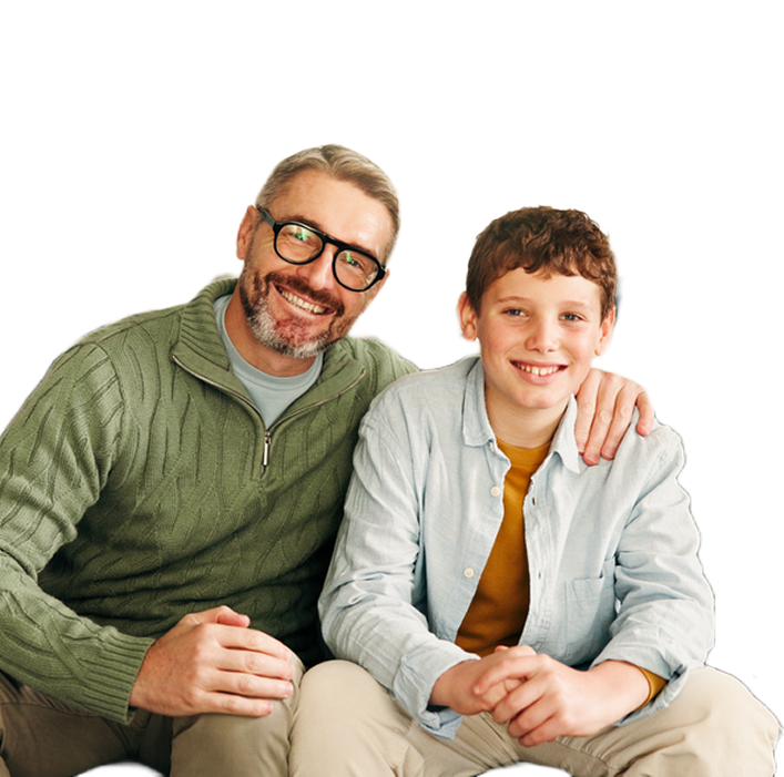 Father and son